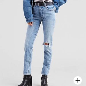 Levi’s original 501s Skinny (Medium Wash)